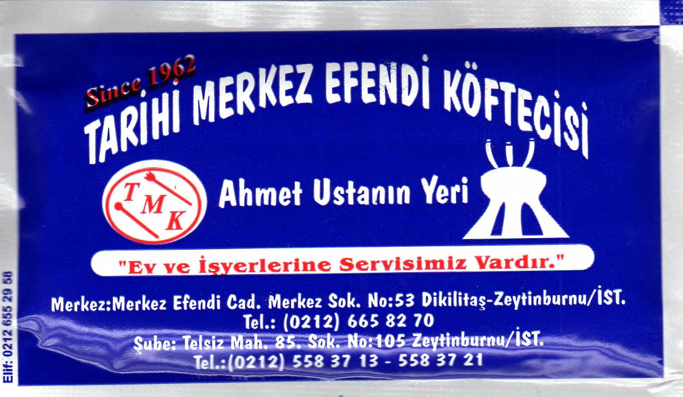 0095 Merkez Efendi Köftecisi - Zeytinburnu